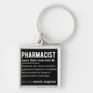 Porte-clés pharmacien
