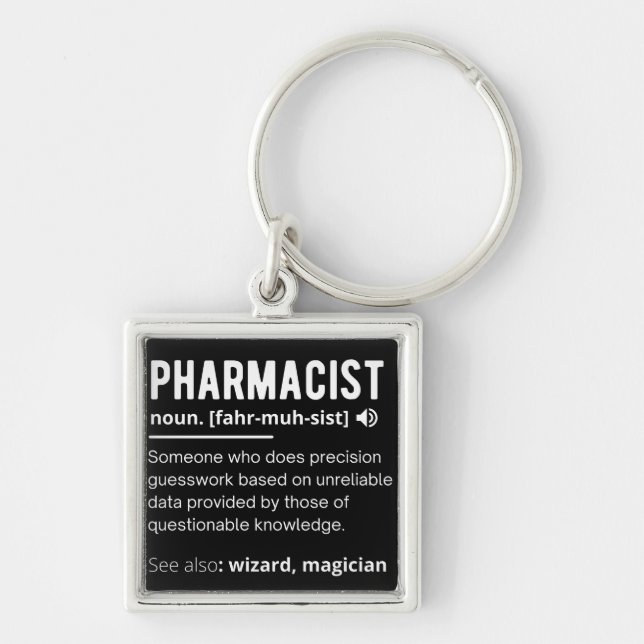 Porte-clés pharmacien (Devant)