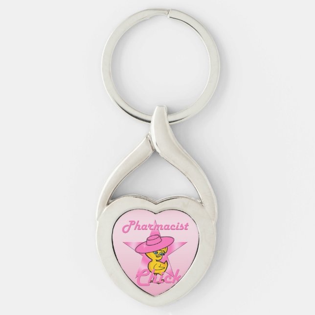 Porte-clés Pharmacien Chick #8 (Devant)