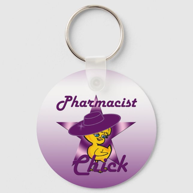 Porte-clés Pharmacien Chick #9 (Recto)