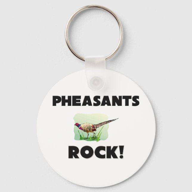 Porte-clés Pheasants Rock (Recto)