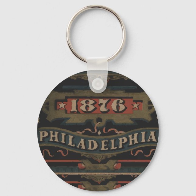 Porte-clés Philadelphie 1876 pennsylvanie (Recto)