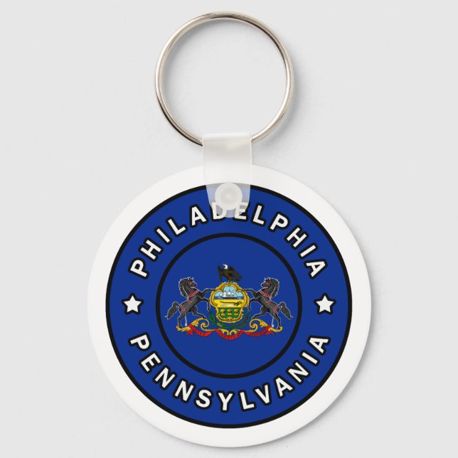 Porte-clés Philadelphie Pennsylvanie (Recto)