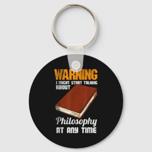 Porte-clés Philosophe philosophique penseur libre penseur Phi