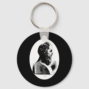 Porte-clés Philosophe Socrate Cadeau Professeur Philosophie G