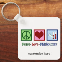 Phlebotomiste Peace Love Phlebotomie Custom