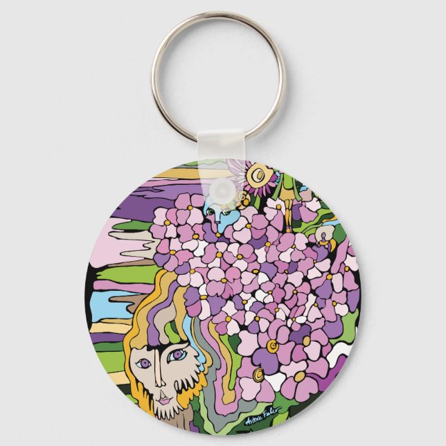 Porte-clés Phlox Atuma (Recto)