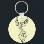 Porte-clés Phoenix<br><div class="desc">A slight tribal design,  with some chinese influences.</div>