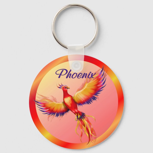 Porte-clés Phoenix Rising (Recto)