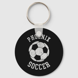 Porte-clés Phoenix Soccer Rétro Détresse 90's Vintage 