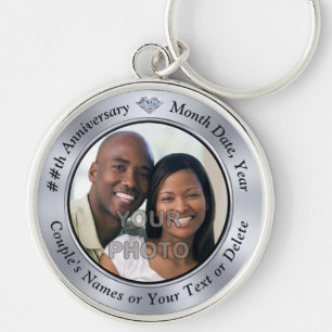 Porte-clés PHOTO 10 ans d'idées pour le mari
