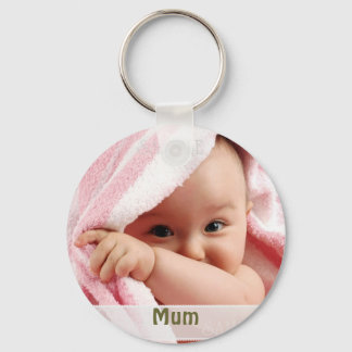 Porte-clés Photo Bébé Pour Maman, Cadeau À Cercle Clé