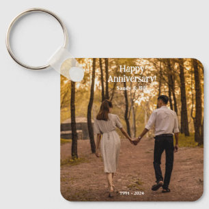 Porte-clés Photo d'anniversaire personnalisé créez le vôtre