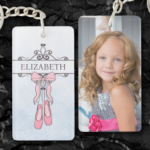 Porte-clés photo de ballerine   Cadeau de ballet m