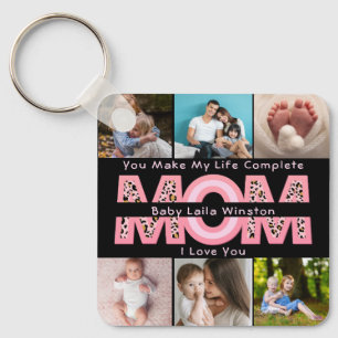 Porte-clés Photo de bébé moderne Vous rendez ma vie complèt