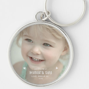 Porte-clés Photo de bébé personnalisé Bonne fête des mères 1è