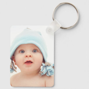Porte-clés Photo de bébé personnalisée