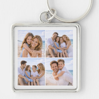 Porte-clés Photo de famille personnalisé