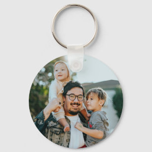 Porte-clés Photo de famille personnalisée
