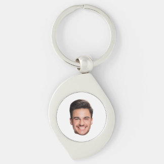 Porte-clés Photo de visage personnalisée