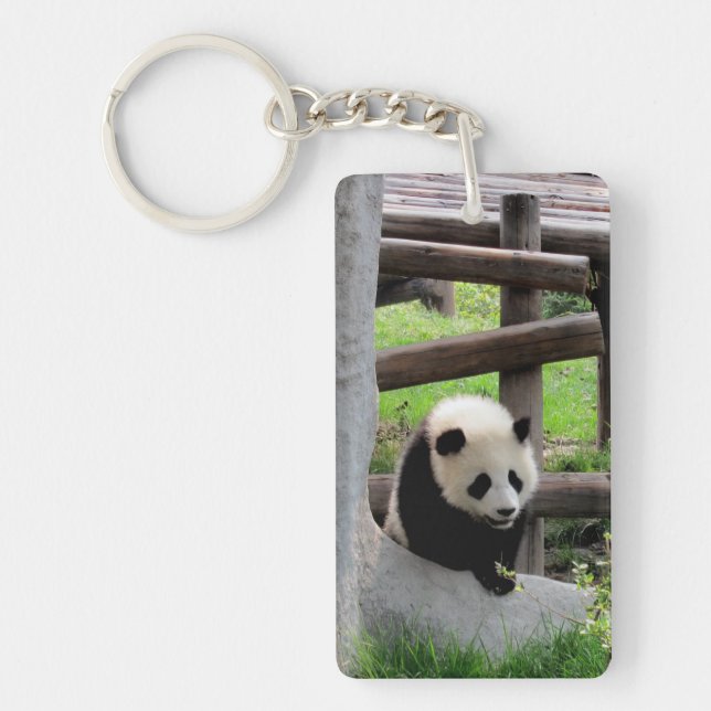 Porte-clés Photo Panda (Devant)