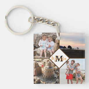 Porte-clés photo personnalisé