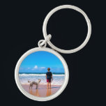 Porte-clés photo personnalisé avec vos photos et a<br><div class="desc">Photo personnalisée Créez votre propre design - J'aime mon animal - Cadeau personnalisé pour la famille / les amis / les animaux ou cadeau personnel - Ajoutez votre photo / texte / nom - Redimensionnez et déplacez ou supprimez et ajoutez des éléments / texte avec l'outil de personnalisation ! Vous...</div>