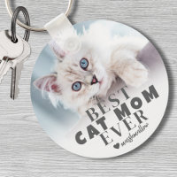 Photo personnalisée de la maman du chat
