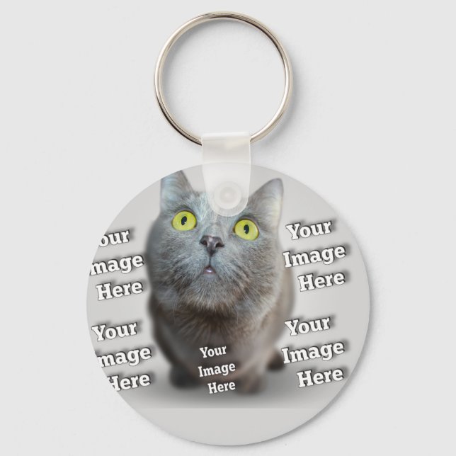 Porte-clés Photo PET ✨ Lovely Custom (Recto)
