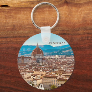 Porte-clés photo souvenir de voyage à Florence Ita