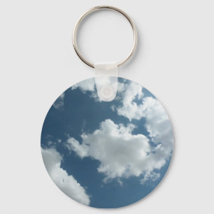 Porte-clés Photographie abstraite de ciel nuageux