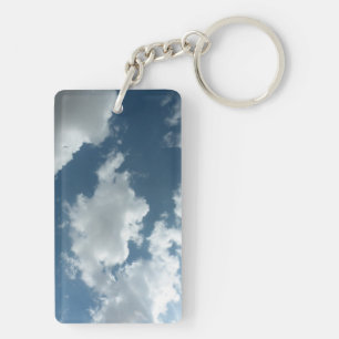 Porte-clés Photographie abstraite de ciel nuageux