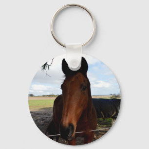 Porte-clés Photographie Brown du cheval,