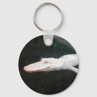 Porte-clés Photographie couleur albino de natation