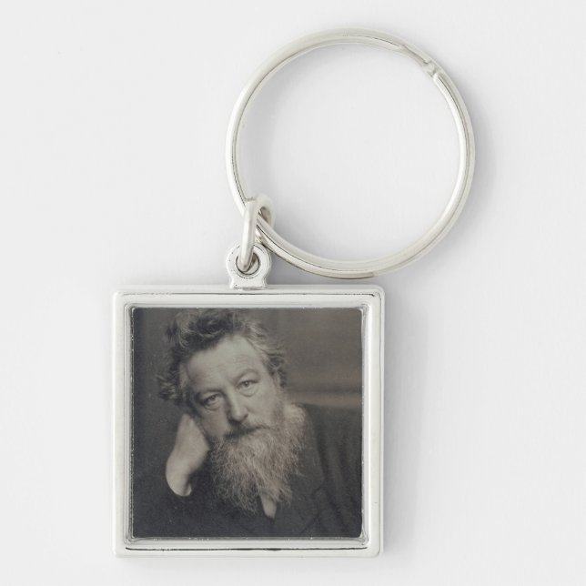 Porte-clés Photographie de portrait de William Morris (Devant)