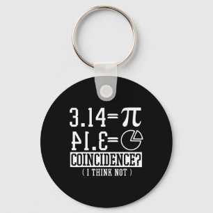 Porte-clés Pi 3.14 Math Happy 14 Mars Anniversaire Coïncidenc