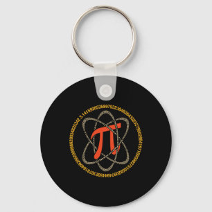 Porte-clés Pi Atom - Pi Day Et Cadeau Math Lover
