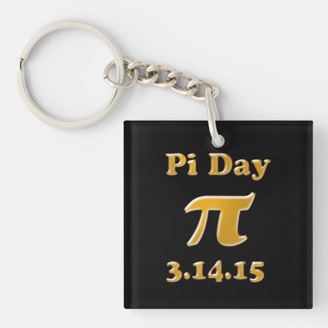 Porte-clés Pi Day 2015 Porte - clé (Devant)