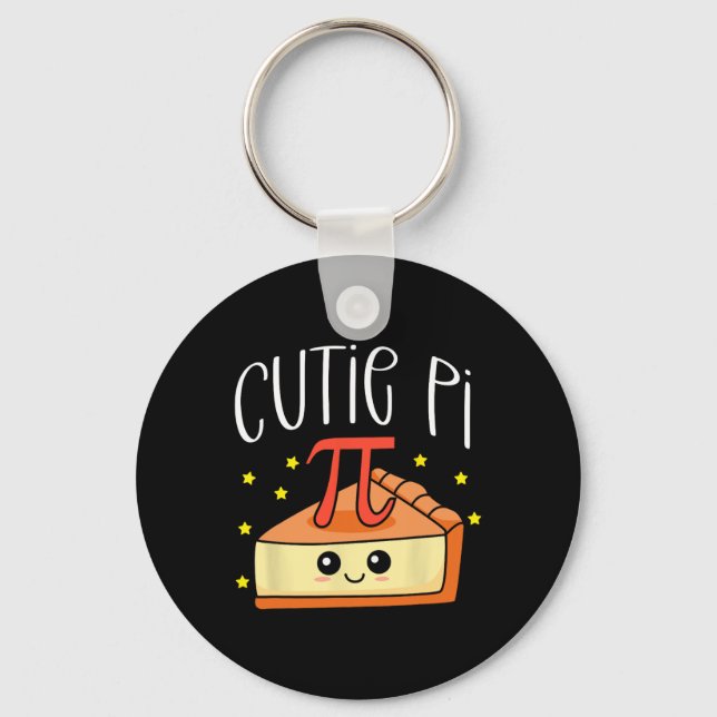 Porte-clés Pi Day Math Lover Étudiant Enseignant 3.14 Cutie P (Recto)