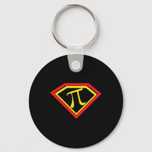 Porte-clés Pi Day Superpi Pi Superhero Mathématiques enseigna