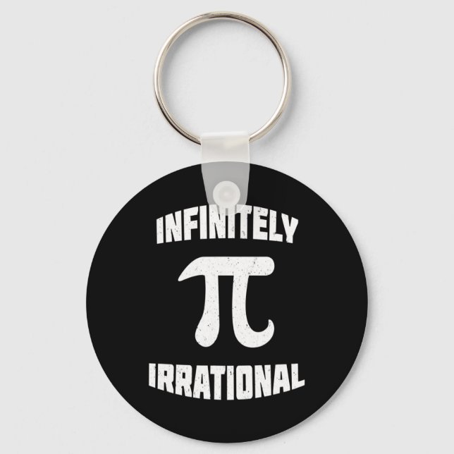 Porte-clés Pi Infiniment Irrationnel Pi Day 314 Math Geek Ner (Recto)