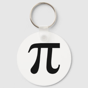Porte-clés Pi Math Symbol Keychain