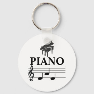 Porte-clés Piano Papa Grand Piano Piano Piano Musique Note
