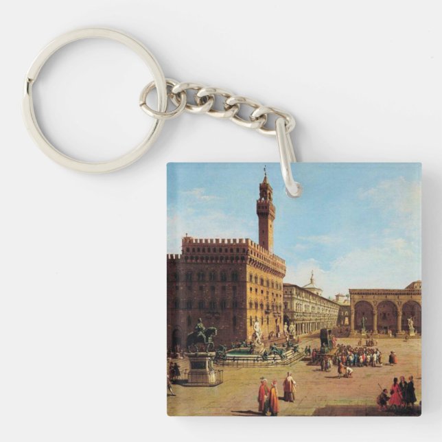 Porte-clés Piazza della Signoria à Florence (Devant)
