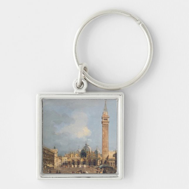 Porte-clés Piazza San Marco, Venise, c.1760 (Devant)