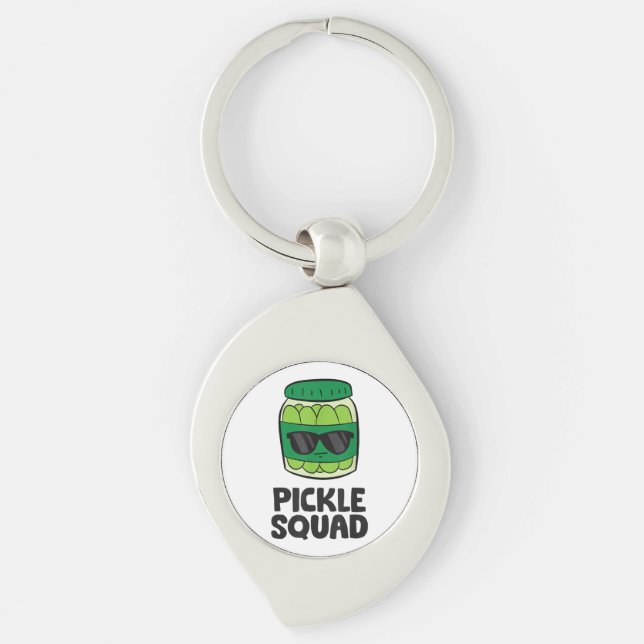 Porte-clés Pickle Lover Team Pickles Funny Pickle Squad (Devant)