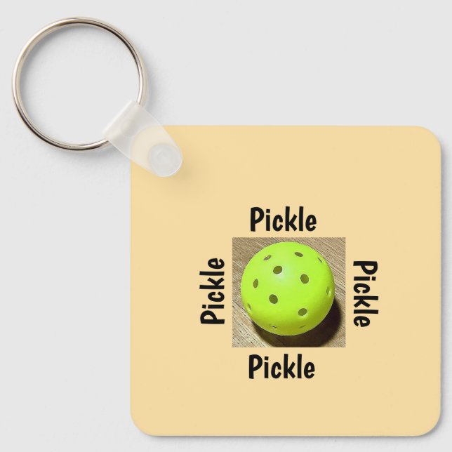 Porte-clés Pickleball  (Recto)