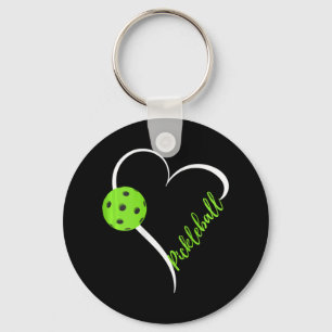 Porte-clés Pickleball de Love - Match de Pickleball mignon