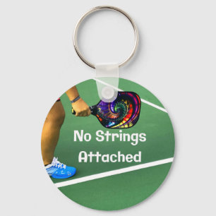 Porte-clés Pickleball Funny No Strings Attaché
