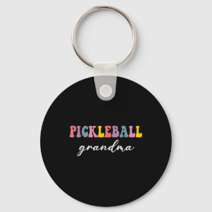 Porte-clés Pickleball Grandma Pickleball Player Sport élégant